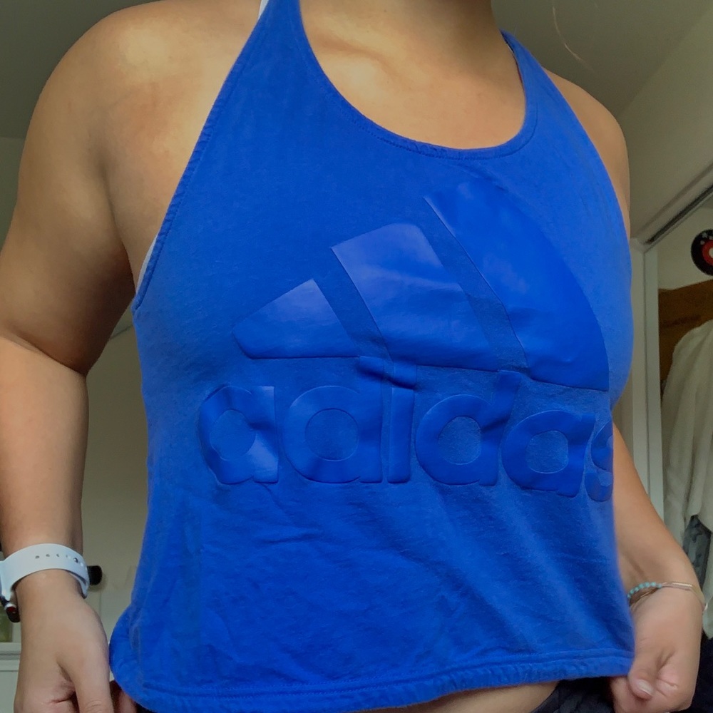 Cropped Racerback ADIDAS Workout Tank